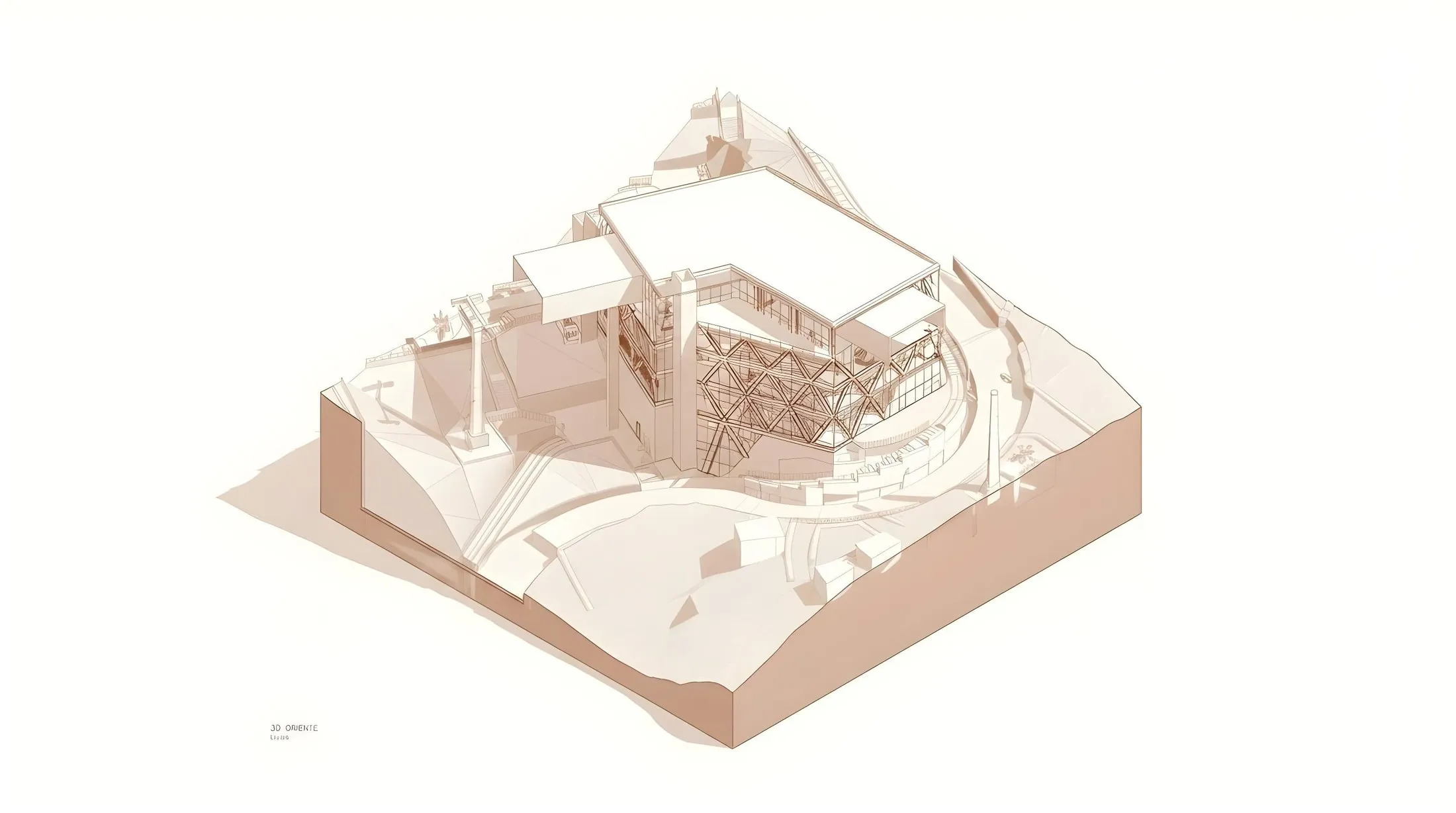 Estación 2 · Axonometría 1